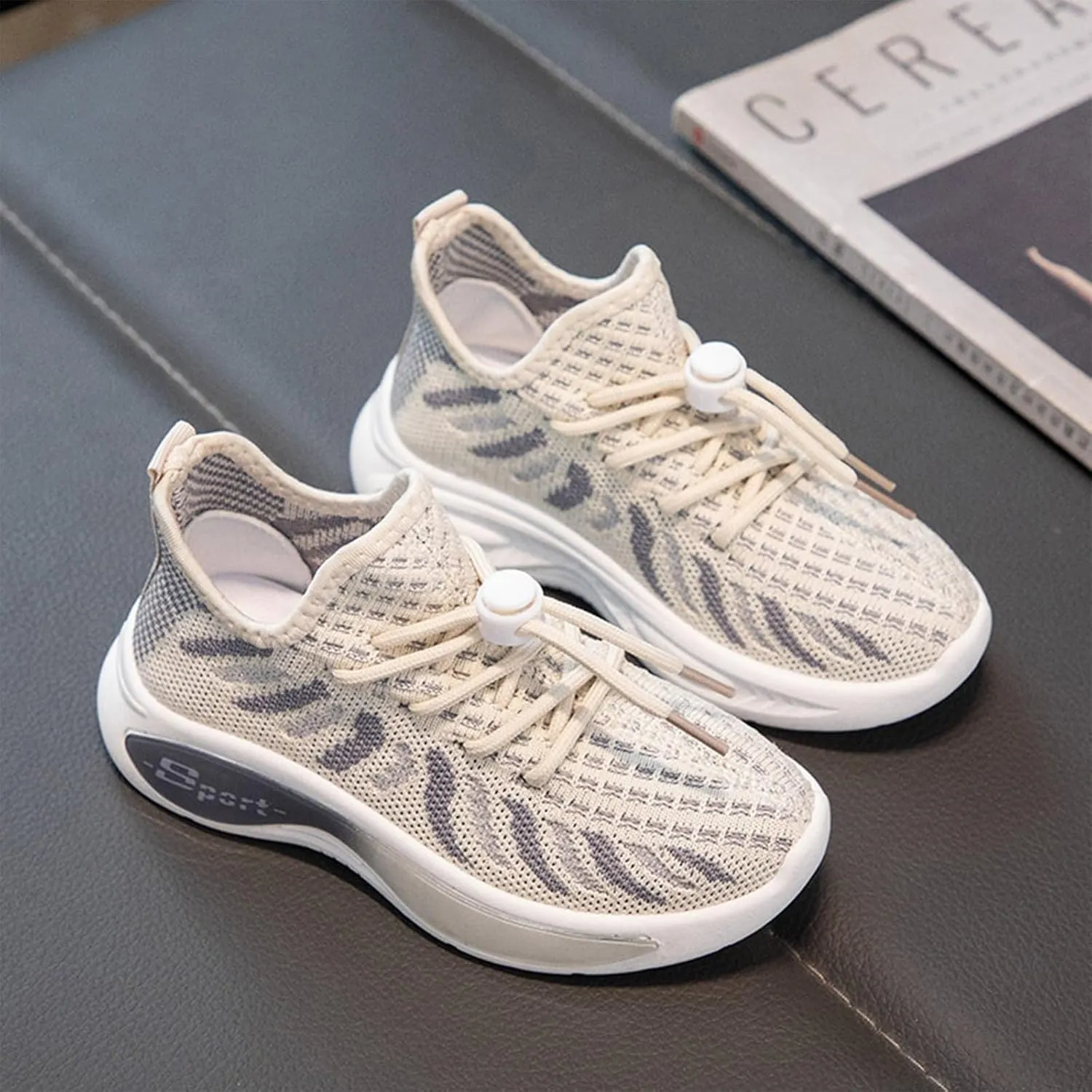 Boys Girls Mesh Breathable Sneakers Kids Toddler Lightweight Non-Slip Hook and Loop Causal Toddler Size 8 Girls Shoes