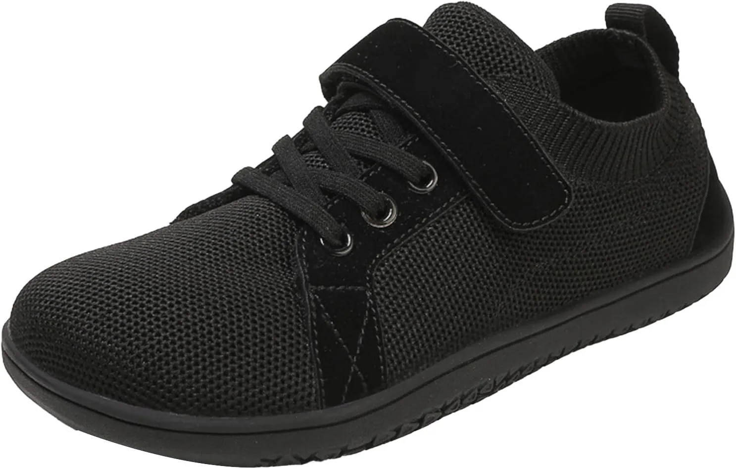 Boys Girls Wide Toe Leisure Sports Running Shoes Kids Non Slip Lightweight Comfortable Solid Big Girls Shoes Size 8
