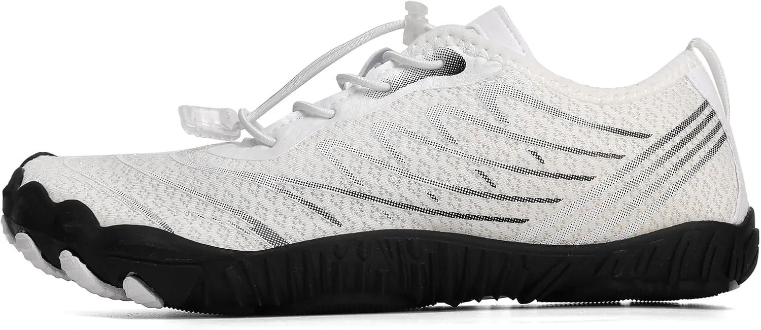 Breathable Barefoot Shoes for Women Men, Quick Dry Zero Drop Trail Running Shoes, Outdoor Athletic Hiking Sports Footwear Summer Beach Swim Surfing with Non-Slip Sole & Wide Toe Box