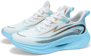 Breathable Knit Sneakers Streamline Running Shoes for Women with Air Cushioning Ultra-Lightweight Comfort for Roadwork Gym Sessions