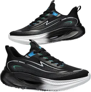 Breathable Knit Sneakers Streamline Running Shoes for Women with Air Cushioning Ultra-Lightweight Comfort for Roadwork Gym Sessions