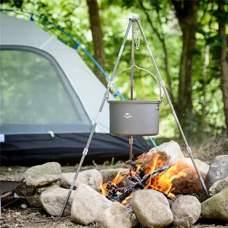 Camping Pot with Teipod