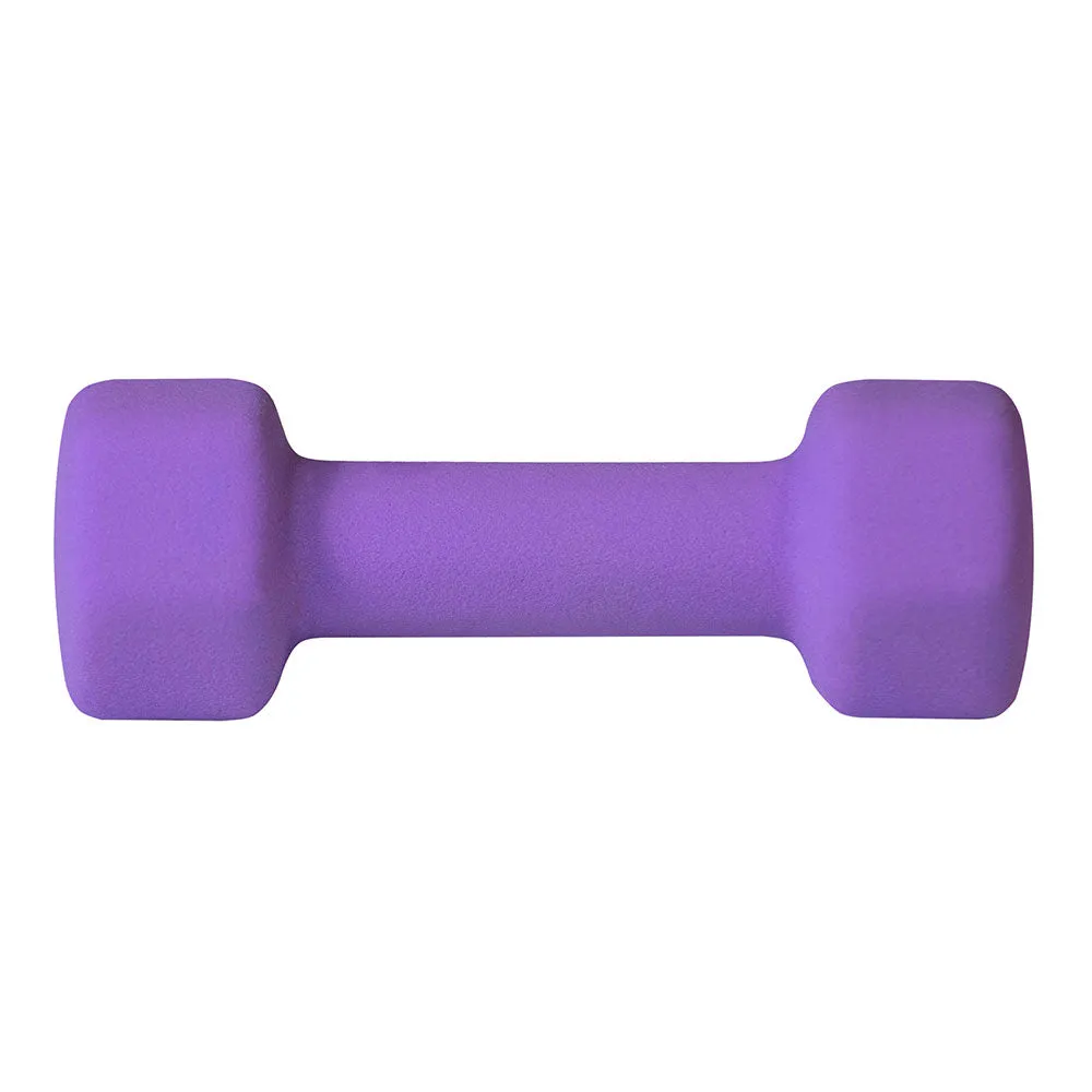 CAP BARBELL 4 LB NEOPRENE DUMBBELL