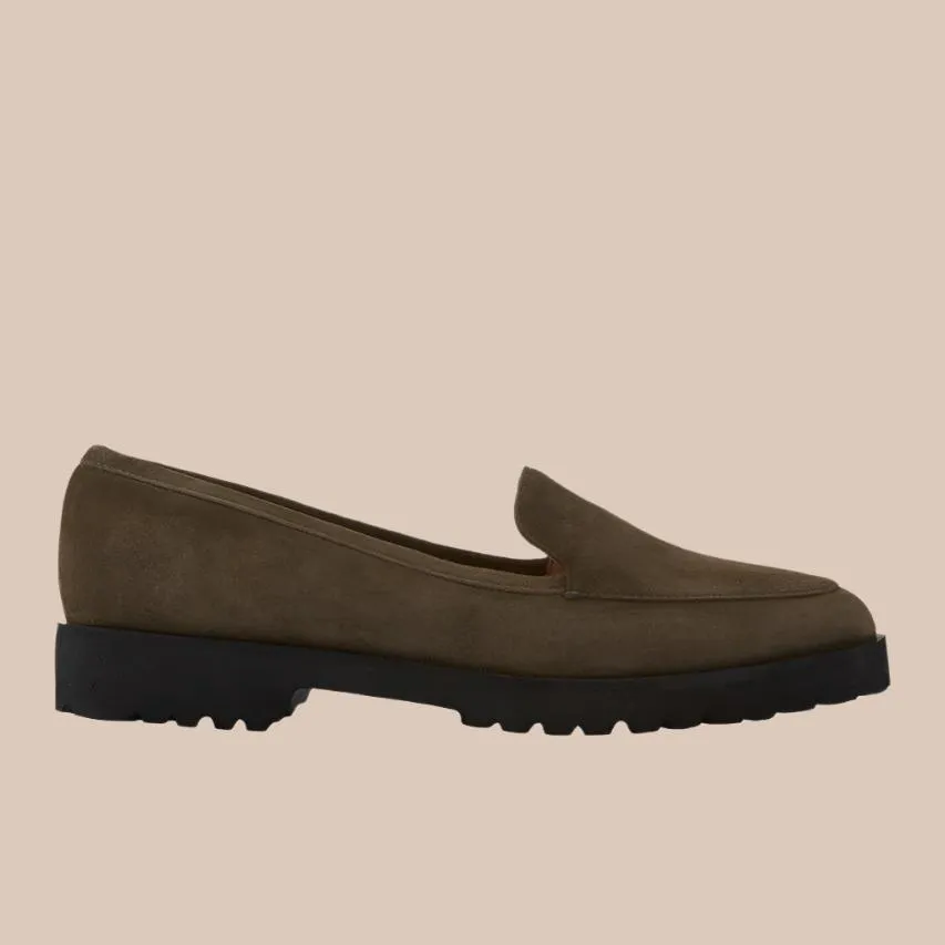CARRO MILITARY GREEN SUEDE