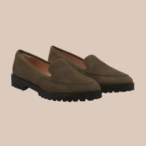 CARRO MILITARY GREEN SUEDE