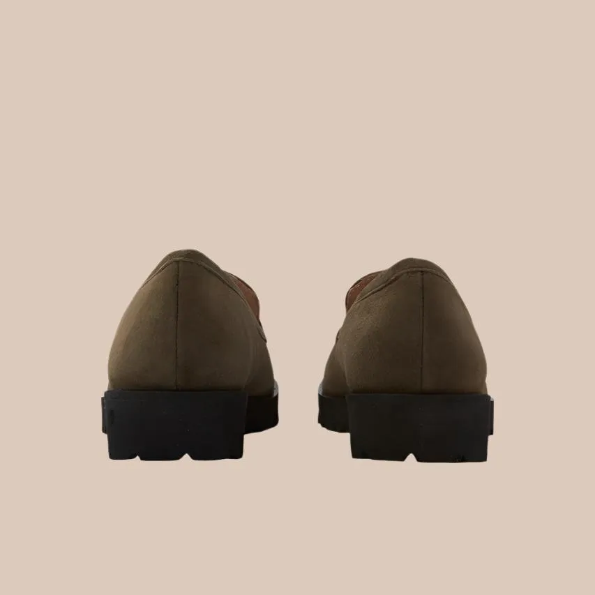CARRO MILITARY GREEN SUEDE