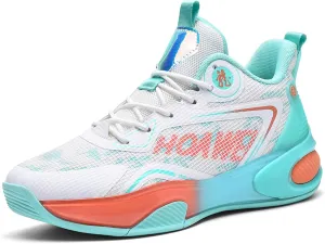 CJSPORX Men Basketball Shoes Non Slip Breathable Outdoor Fashion Sneakers