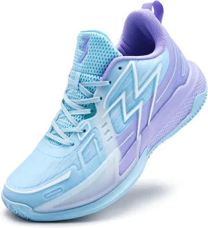 CJSPORX Men Women Basketball Shoes Breathable Non Slip Outdoor Fashion Sneakers