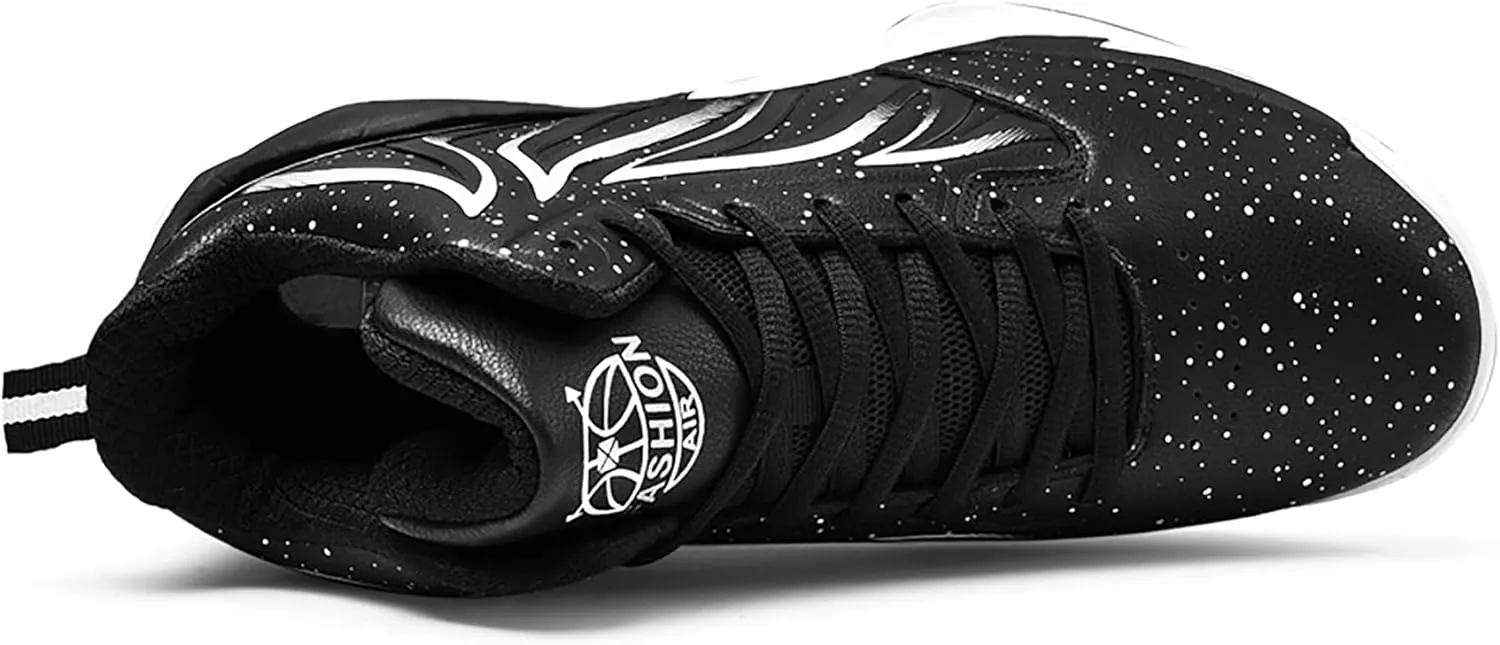 CJSPORX Mens Basketball Shoes Breathable Non Slip Running Fashion Sneakers