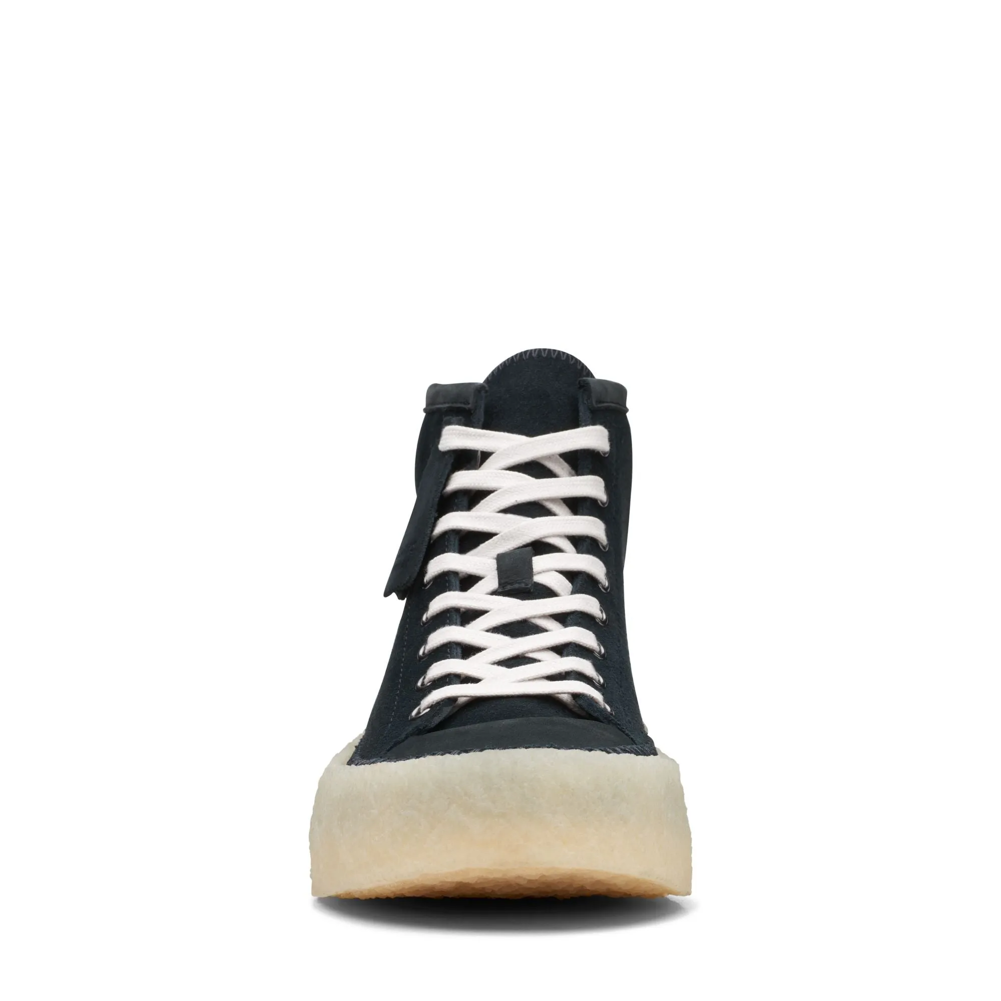 Clarks Originals Caravan Men’s Black Suede Mid Top Shoes 26167697