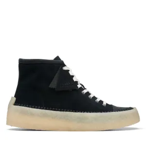 Clarks Originals Caravan Men’s Black Suede Mid Top Shoes 26167697