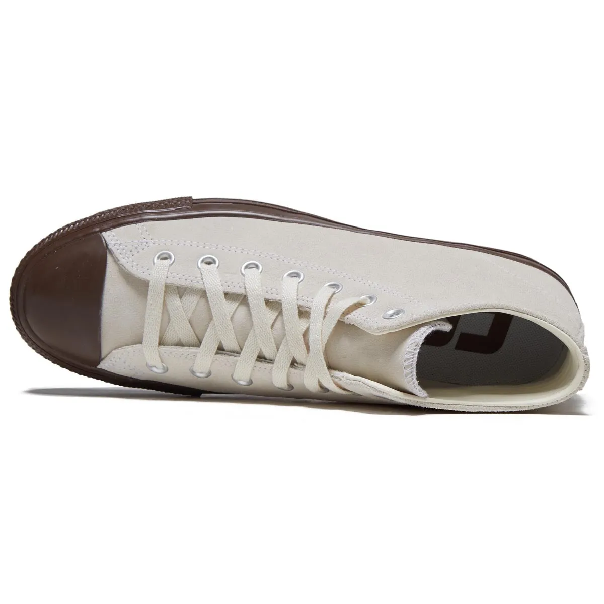 Converse Chuck Taylor All Star Pro Mid Shoes - Egret/Brown/Egret