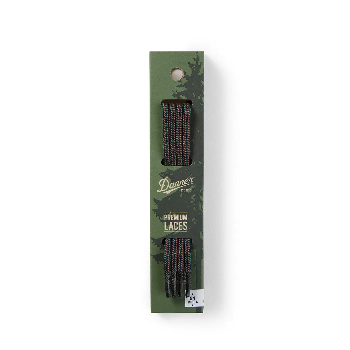 Danner Laces 54" Brown/Green/Blue
