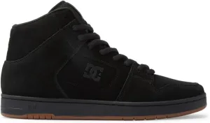 DC Men's Manteca 4 Hi High Top Casual Skate Shoe Sneaker, Black/Black/Gum, 4.5