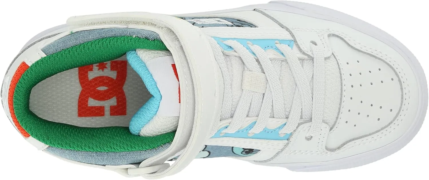 DC Unisex-Child Pure High Top Ev Skate Shoe