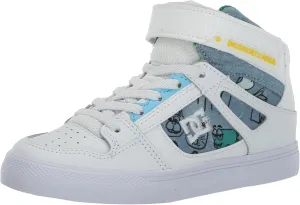 DC Unisex-Child Pure High Top Ev Skate Shoe