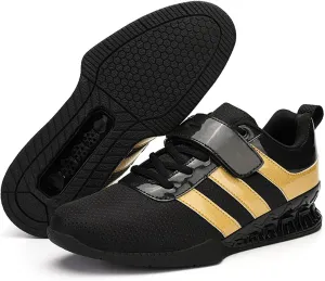 Deadlift Shoes for Mens Powerlifting & Squat Shoes Gym Training Squat Sneaker Indoor Fitness Sneakers Balance Comprehensive Training Shoes