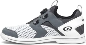 Dexter Mens Pro BOA White/Grey Wide Width Bowling Shoes 11