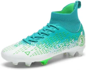 DHOVOR Men's Women's Football Cleats Youth Football Shoes Unisex Adult Athletics Football Trainers Lightweight Soccer Shoes