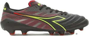 Diadora Brasil Elite Veloce GR ITA LPX Men's Firm Ground Soccer Shoes - Made in Italy, Super Lightweight, Premium Leather, Ideal for Firm Ground