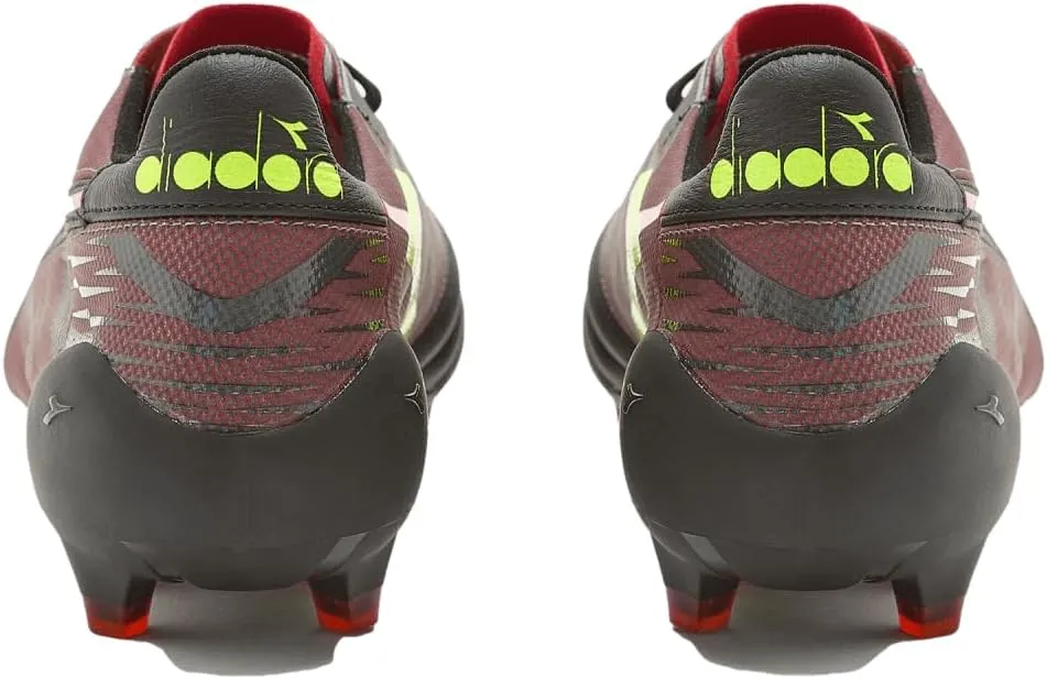 Diadora Brasil Elite Veloce GR ITA LPX Men's Firm Ground Soccer Shoes - Made in Italy, Super Lightweight, Premium Leather, Ideal for Firm Ground