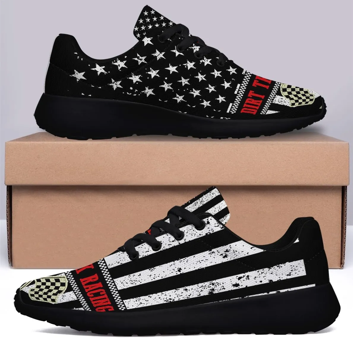 Dirt Track Racing Shoes for Men Women Fashion Sneakers Lightweight Breathable Running Shoes Sport Athletic Tennis Shoes