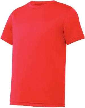 Dri-Equip Youth Athletic All Sport Training Tee Shirts in 25 Colors