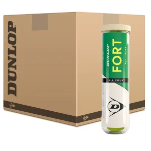 Dunlop Fort All Court Tournament Tennis Balls - 6 Dozen