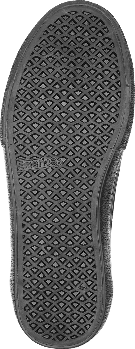 Emerica - Omen Lo Skate Shoes Black/Black (Size 12)