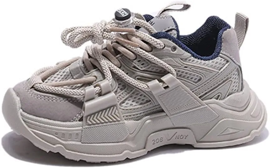 Fashion Spring Summer Children Sports Boys Run Shoes Flat Light Mesh Breathable Comfortable Kids Shoes Toddler Boys