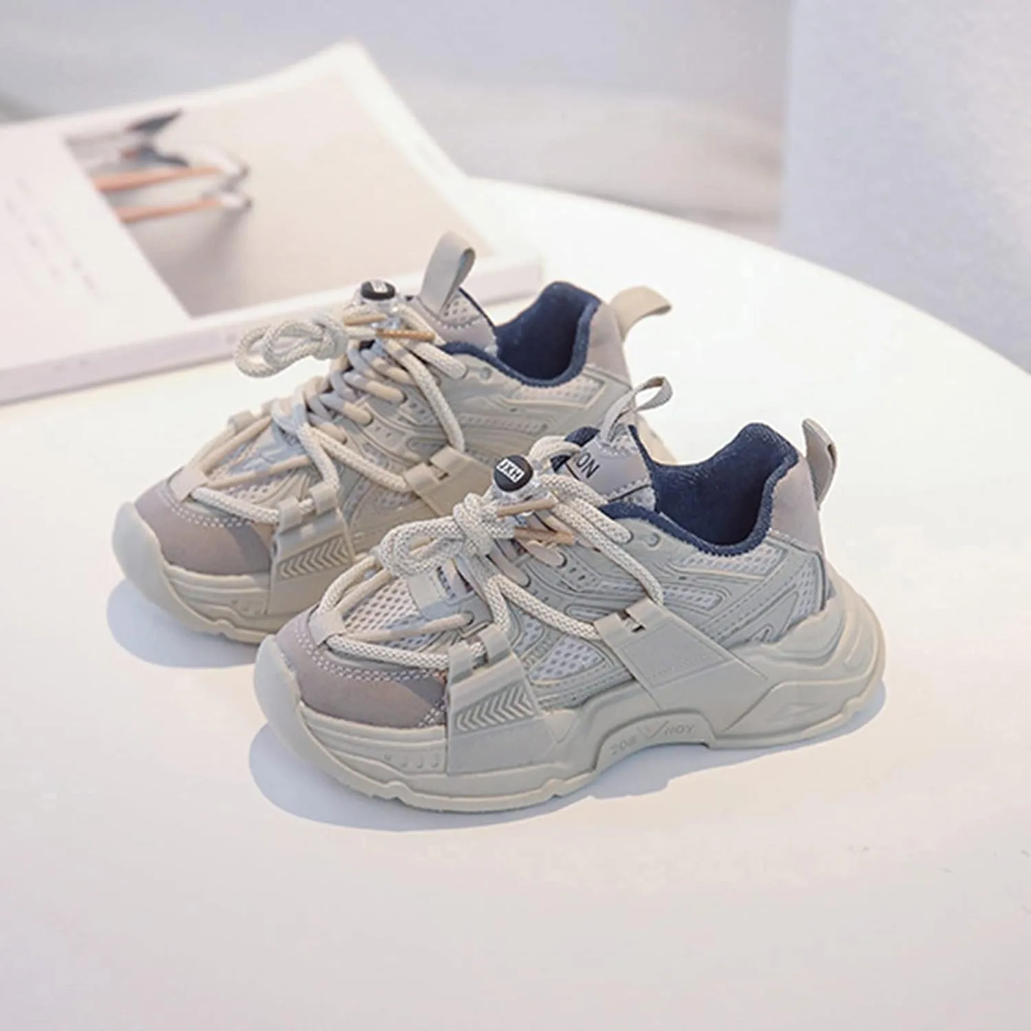 Fashion Spring Summer Children Sports Boys Run Shoes Flat Light Mesh Breathable Comfortable Kids Shoes Toddler Boys