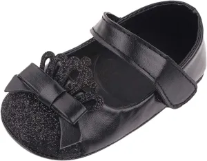 First Walking Princess Walking Leather Soft Shoe Shoe Toddler First Kids Crown Girls Glitter Kids Sneakers
