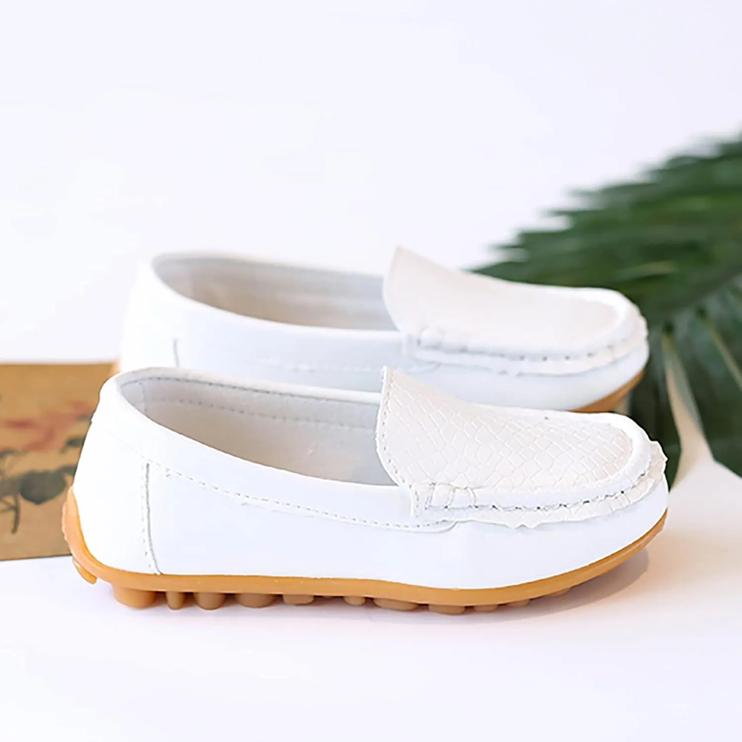 Girl Shoes Toddler Little Kid Boys Girls Soft Slip On Loafers Dress Flat Shoes Boat Shoes Toddler Boys Winter Shoes