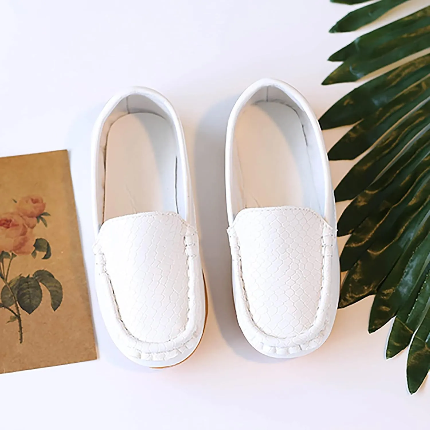 Girl Shoes Toddler Little Kid Boys Girls Soft Slip On Loafers Dress Flat Shoes Boat Shoes Toddler Boys Winter Shoes