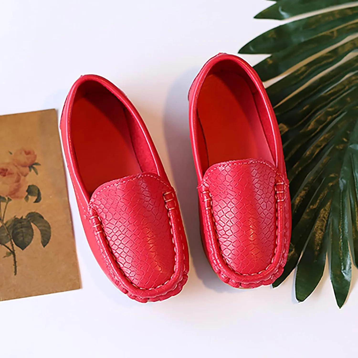 Girl Shoes Toddler Little Kid Boys Girls Soft Slip On Loafers Dress Flat Shoes Boat Shoes Toddler Boys Winter Shoes