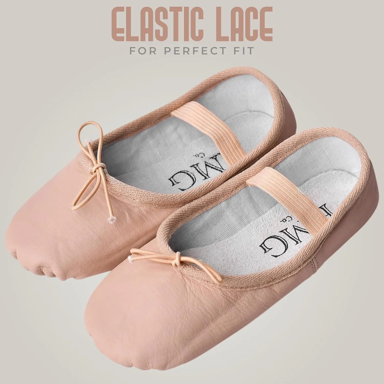 Girls Ballet Shoes Boys Toddler Soft Leather Dance Slippers for Toddler/Little Kid/Big Kid Unisex