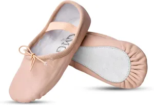 Girls Ballet Shoes Boys Toddler Soft Leather Dance Slippers for Toddler/Little Kid/Big Kid Unisex