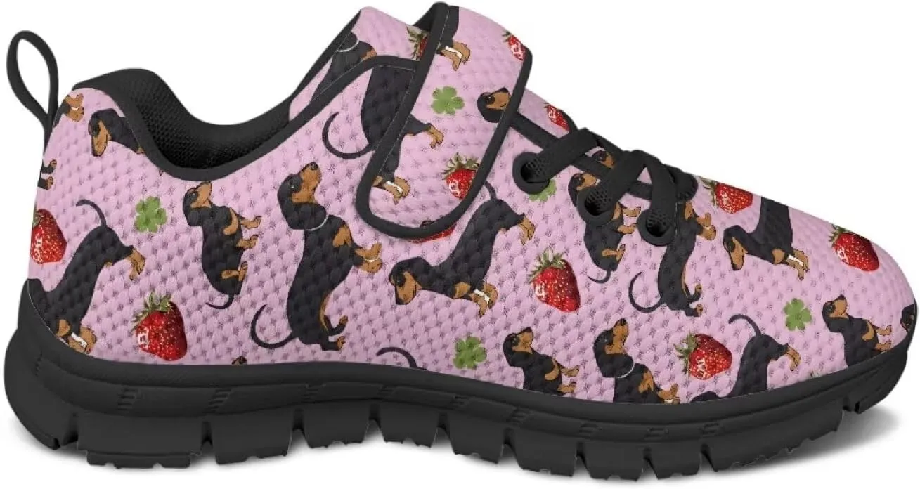 Girls' Running Shoes Mesh Breathable Tennis Shoes for School Cute Kids