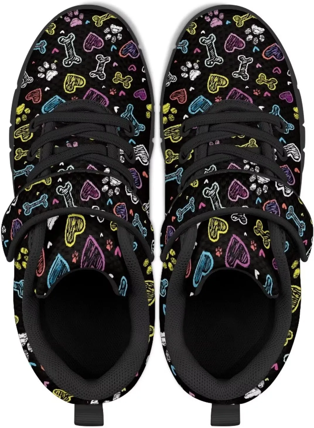Girls' Running Shoes Mesh Breathable Tennis Shoes for School Cute Kids
