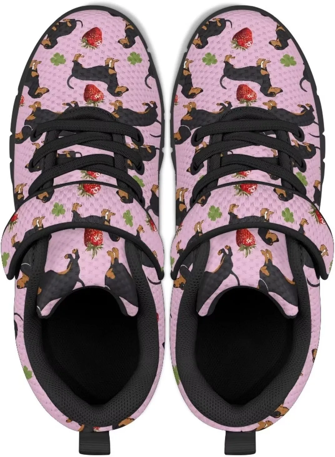Girls' Running Shoes Mesh Breathable Tennis Shoes for School Cute Kids