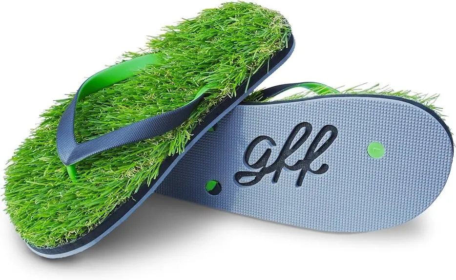 Grass Flip Flops