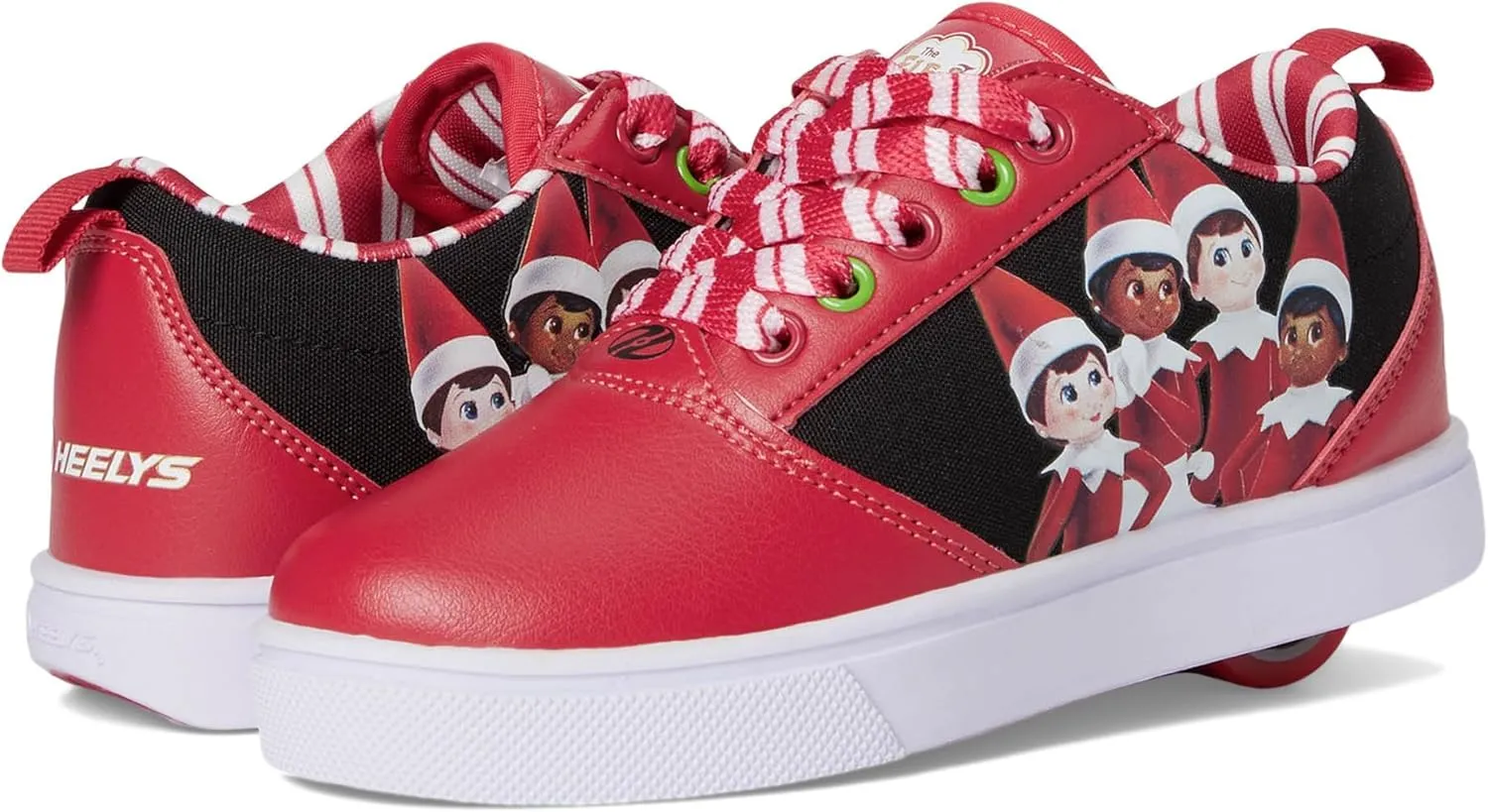 HEELYS Unisex-Child Elf on The Shelf Pro 20 (Little Big Kid/Adult) Wheeled Heel Shoe