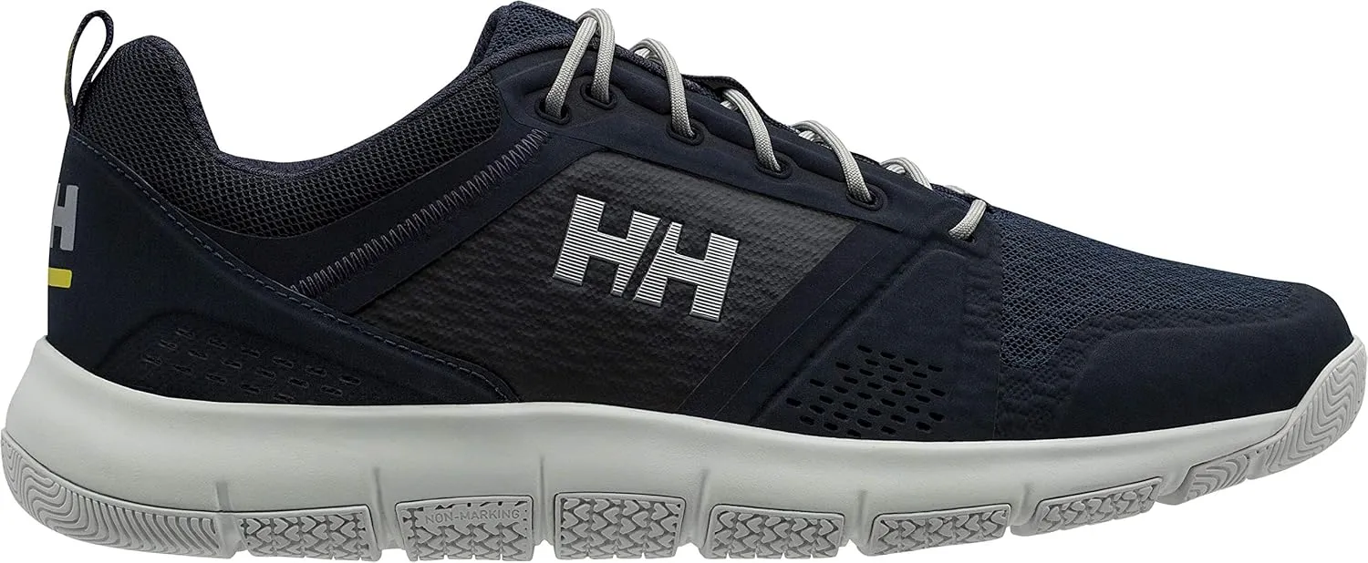 Helly-Hansen Skagen F-1 Sailing Sneakers for Men Featuring Open-Mesh Construction, EVA Insoles, and Multi-Zone Traction Grip Outsoles