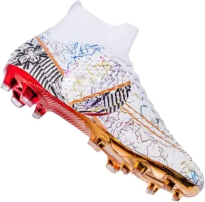 HESBITEUL Soccer Cleats for Mens Womens Youth FG Football Boots Outdoor Breathable Training Sneaker Shoes