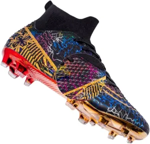 HESBITEUL Soccer Cleats for Mens Womens Youth FG Football Boots Outdoor Breathable Training Sneaker Shoes