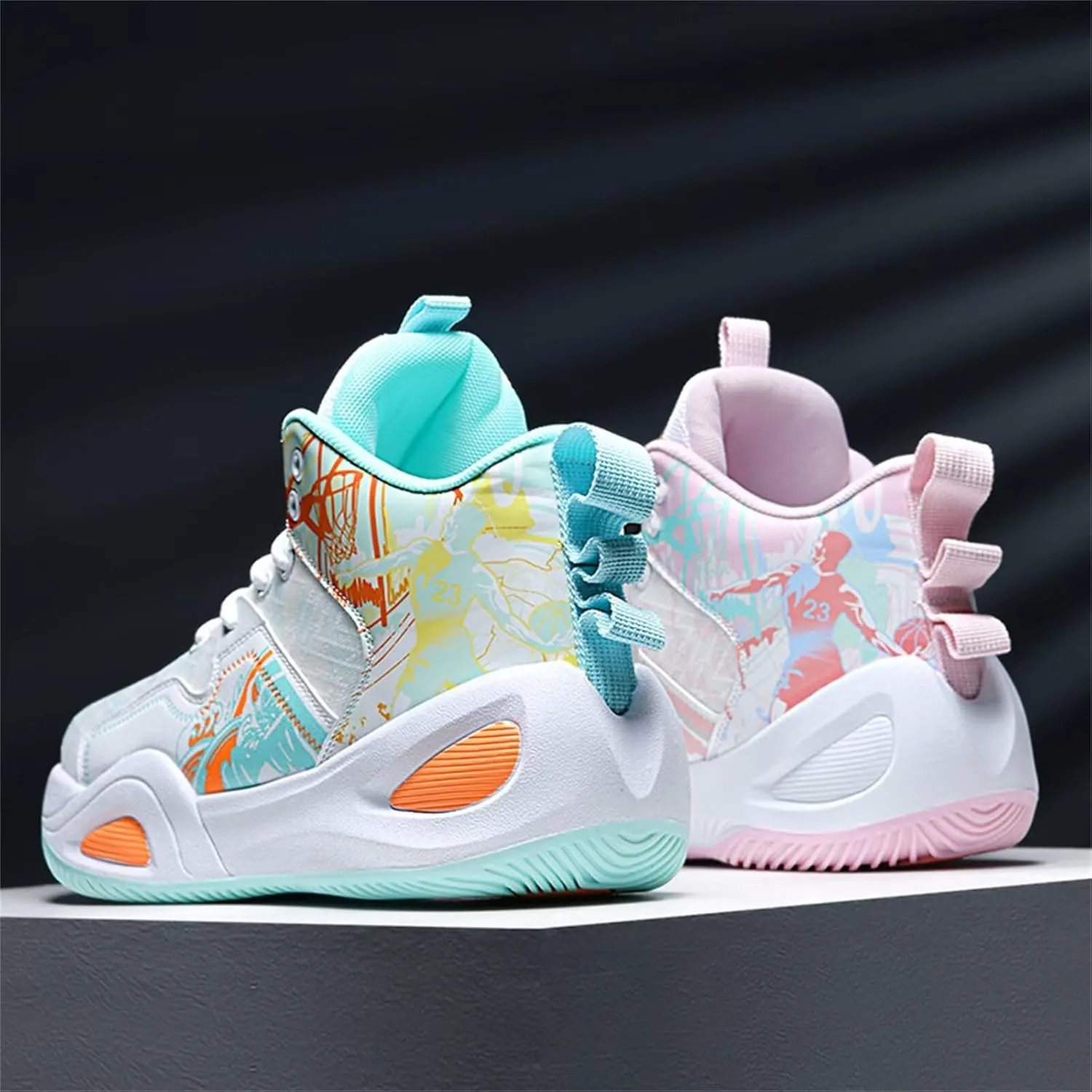 High-Top Basketball Shoes Mens Womens Fashion Sneakers Breathable Non Slip Volleyball Tennis Sport Outdoor Indoor