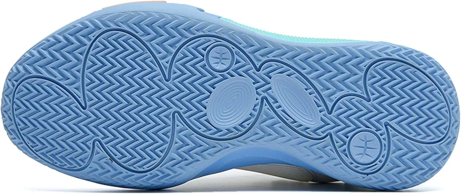 High top Men's Basketball Shoes, Breathable and Non Slip Outdoor Sports Shoes, Shock-Absorbing Fitness Shoes