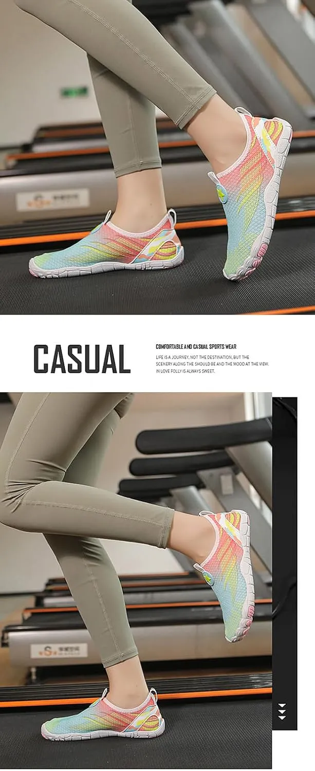 Hike Shoe Footwear Barefoot Shoes for Women Men Quick-Dry Aqua Sock Athletic Hiking Water Sports Sneaker Trail Running Healthy & Non-Slip Barefoot Shoes