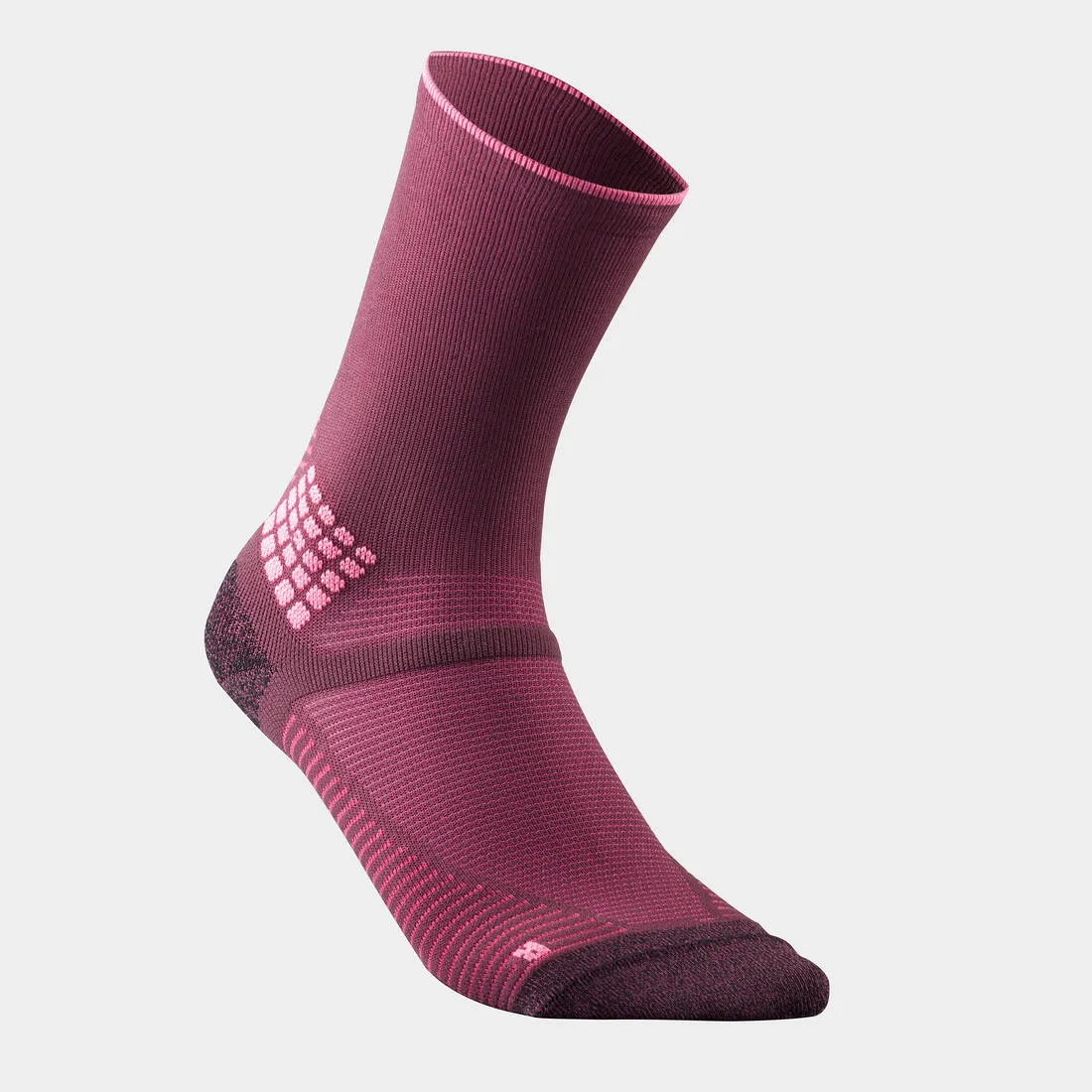 Hiking socks - Hike 500 High Blue x2 pairs