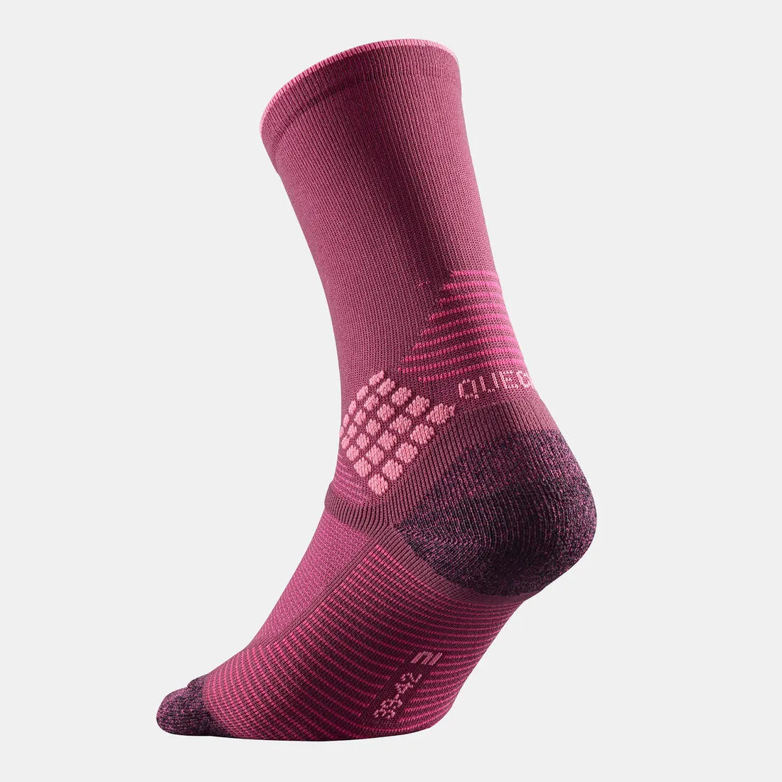 Hiking socks - Hike 500 High Blue x2 pairs